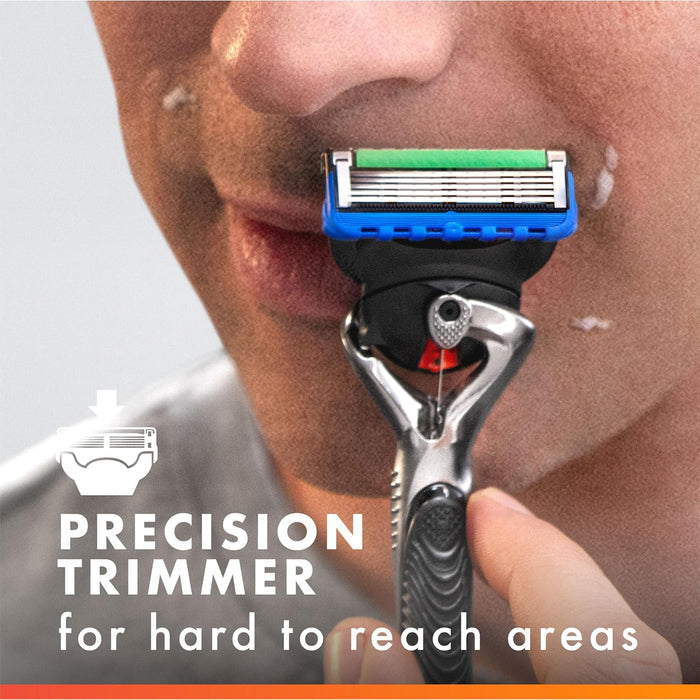 Gillette ProGlide Precision Shaving Blades – Luxury 9-Pack Refills with Enhanced Lubrastrip Technology