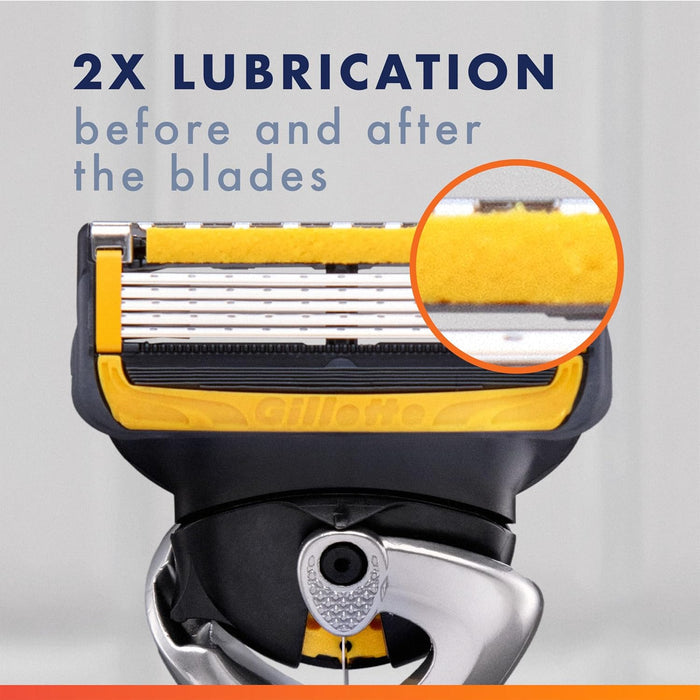 precision trimmer on the back edge for detailing, edging, and hard-to-reach facial areas