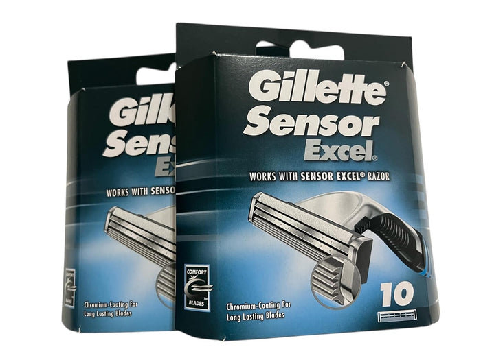 10 replacement cartridges per pack, 2 packs included (20 total)