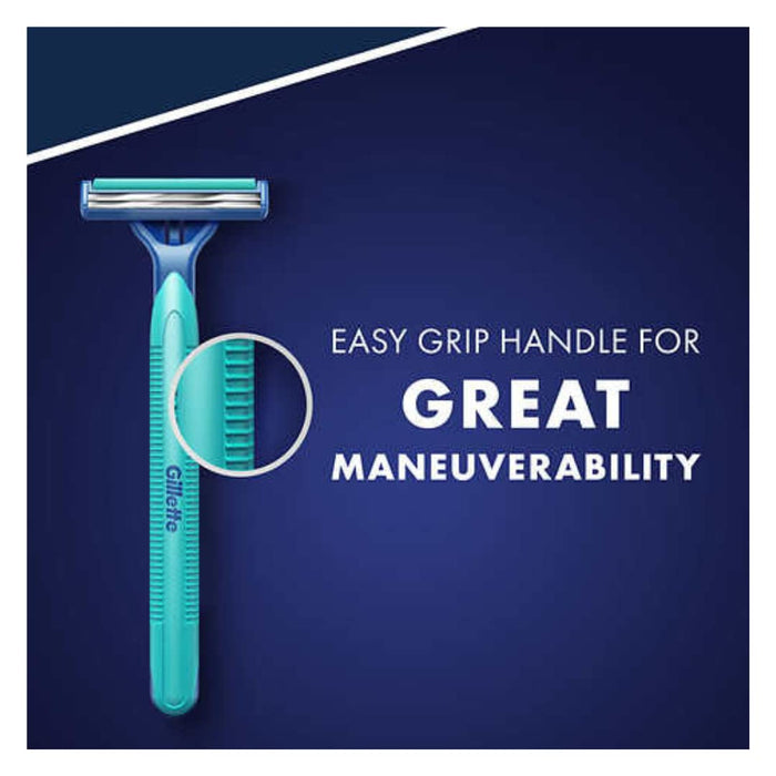 up to 8 shaves per razor lifespan