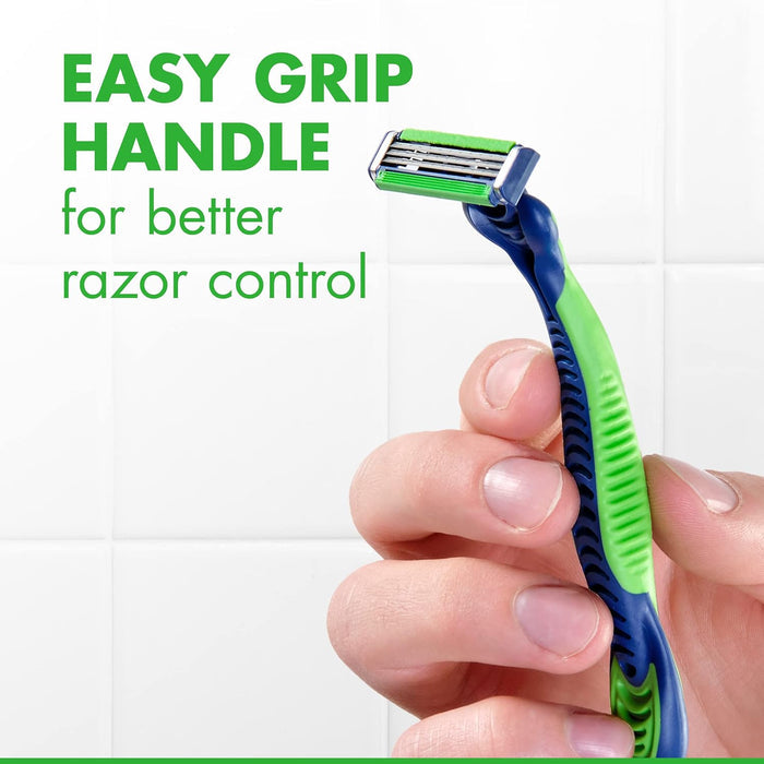 Gillette Sensor3 Sensitive Disposable Blades – Fast, Reliable Grooming for Busy Professionals, 8 Count