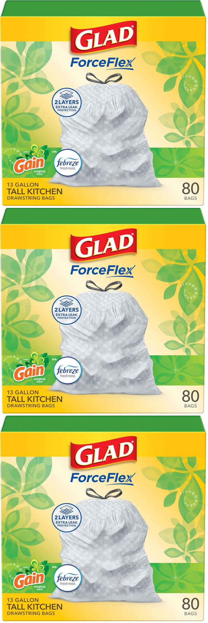 Gain Original - 80 Count (Pack of 3)