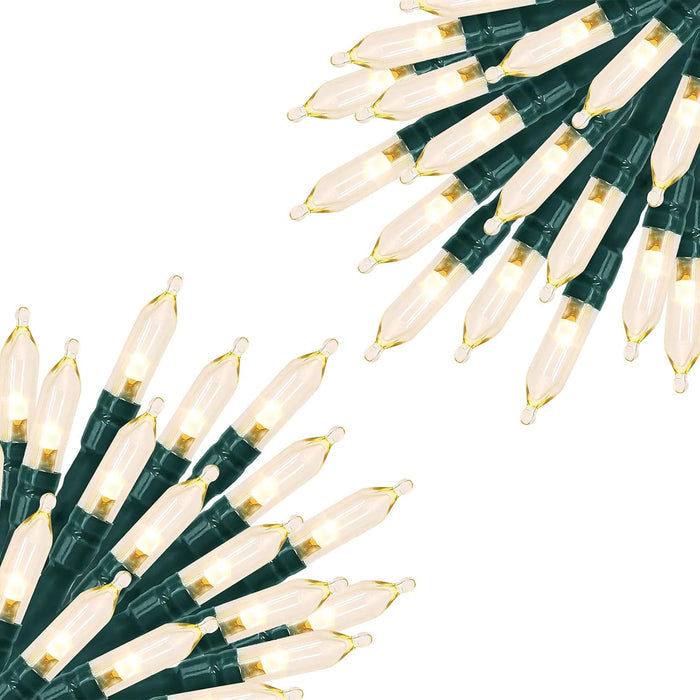 Warm White - 20 LED × 2 Pack