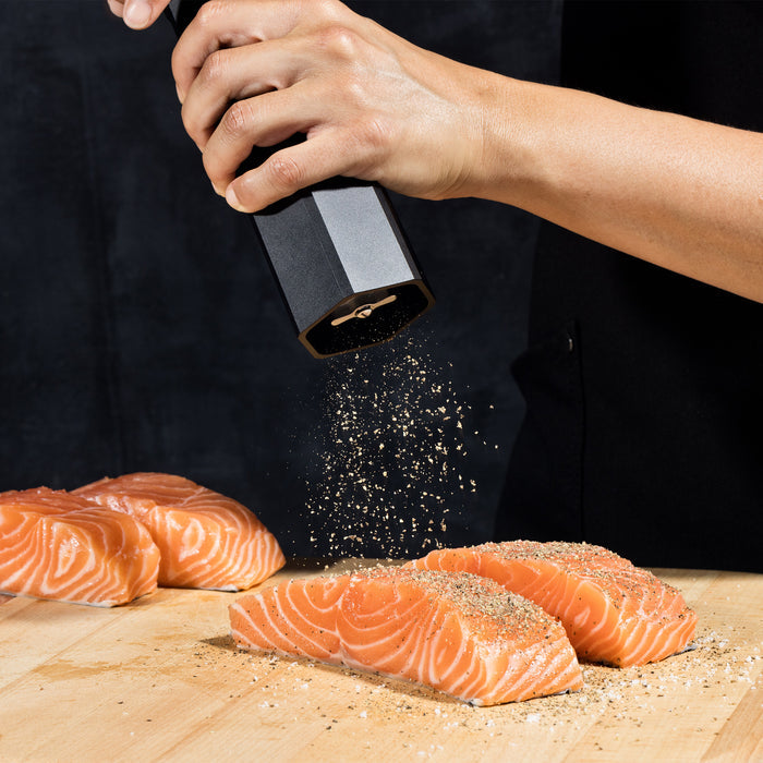 HexMill Pepper Grinder, Onyx