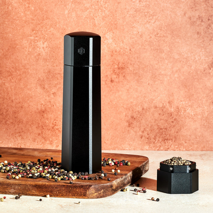 HexMill Pepper Grinder, Onyx