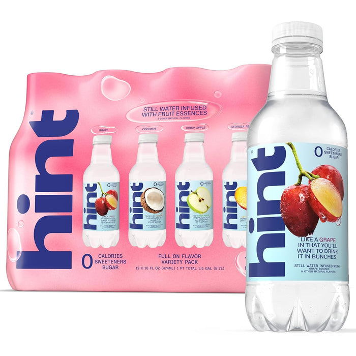 purified water base infused with natural fruit and botanical essences
