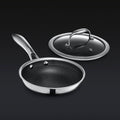 Hybrid Fry Pan with Lid, 7"