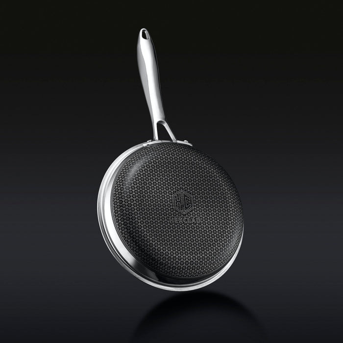 Hybrid Fry Pan with Lid, 8"