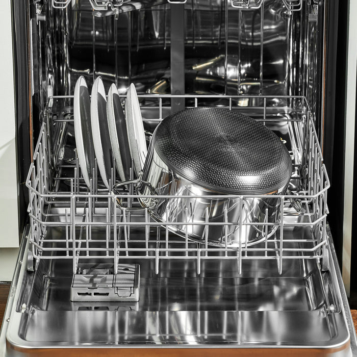 Hybrid Stock Pot With Lid, 8-Qt