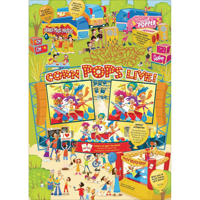 Kellogg's Corn Pops Cereal – Sweet Family Breakfast Cereal for Kids' Snack Drawer, 22.6 oz