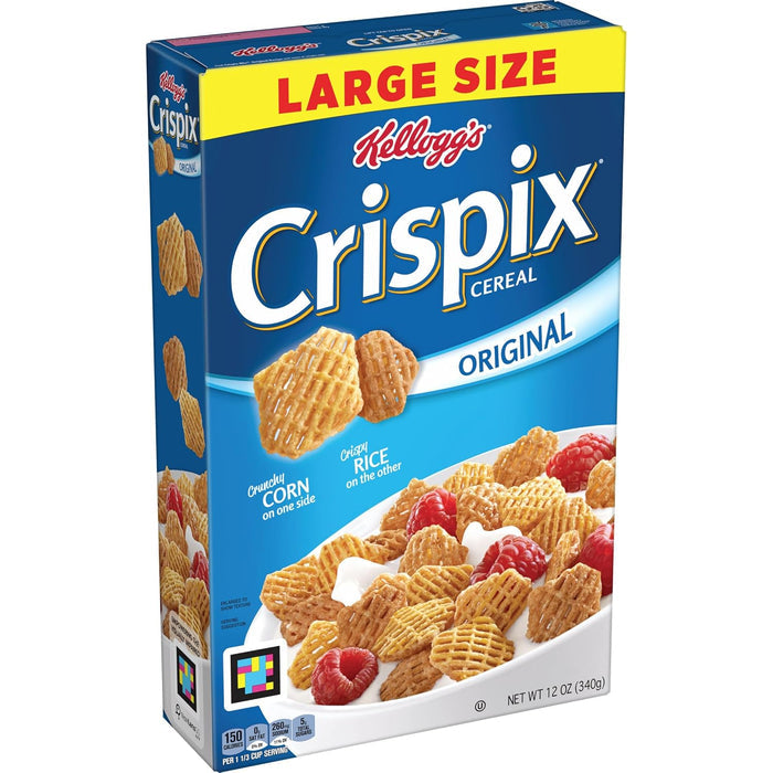 dual-sided puff combining rice crispiness and corn crunch in one piece