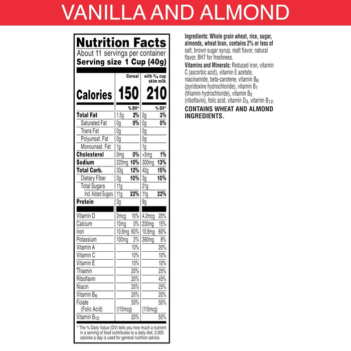 real almonds included in every serving