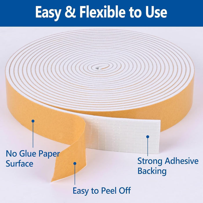 flexible and conformable profile that bends to fit irregular gaps and curves