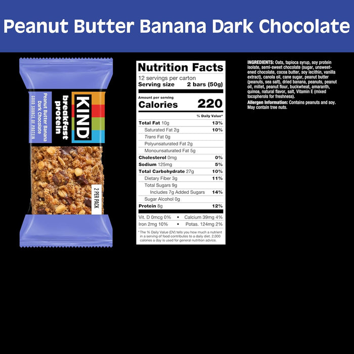 8g of protein per bar from soy protein isolate and peanut sources