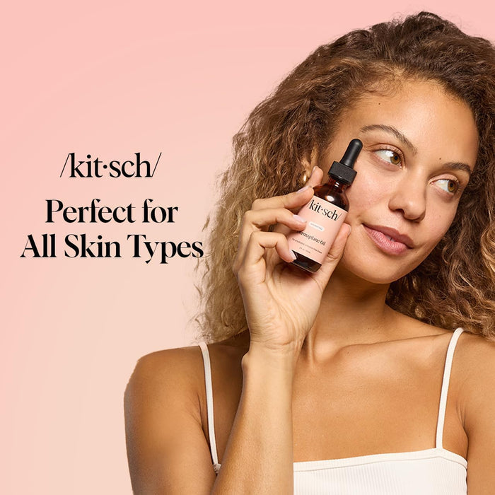 Kitsch Dermaplane Face Oil – One-Bottle Multi-Use Skincare Oil for an Intentional Routine, 2oz