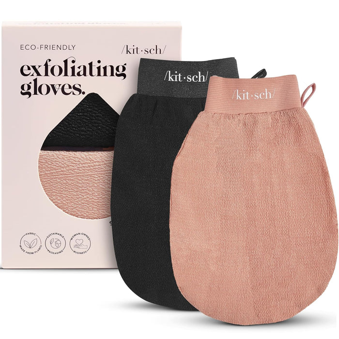 korean-inspired exfoliating mitt texture designed for deep dead-skin removal