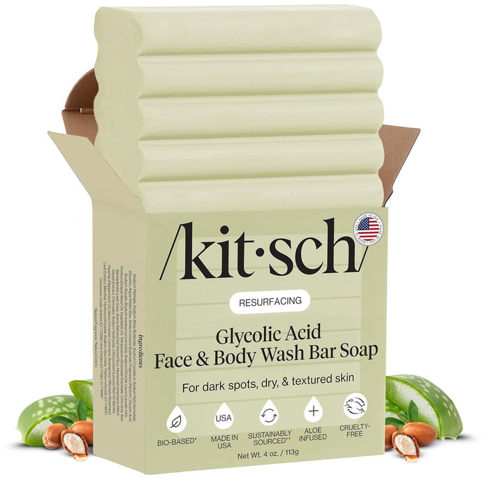 glycolic acid chemical exfoliant for resurfacing texture and tone