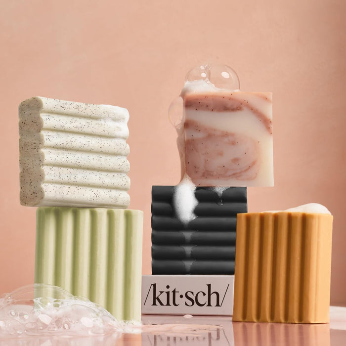 Kitsch Glycolic Acid Bar – TSA-Friendly Travel Soap for Carry-On and Weekend Trips