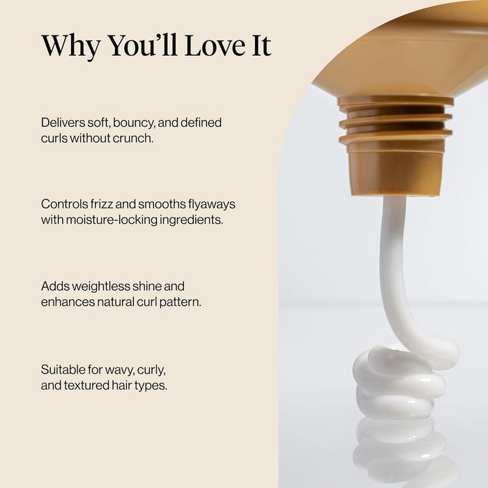frizz control system that smooths flyaways without silicones or heaviness