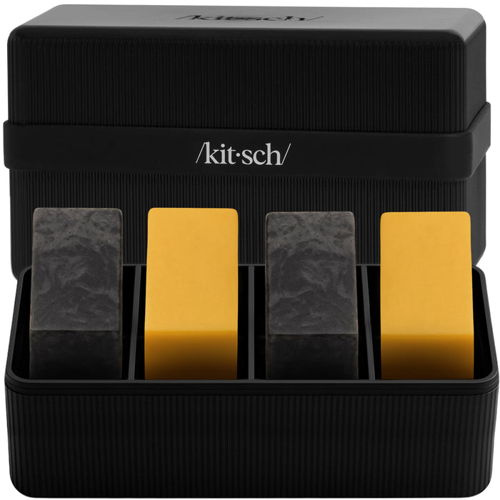 4 Compartment - Black