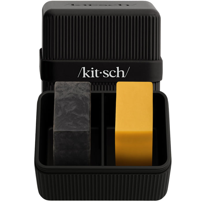 2 Compartment - Black