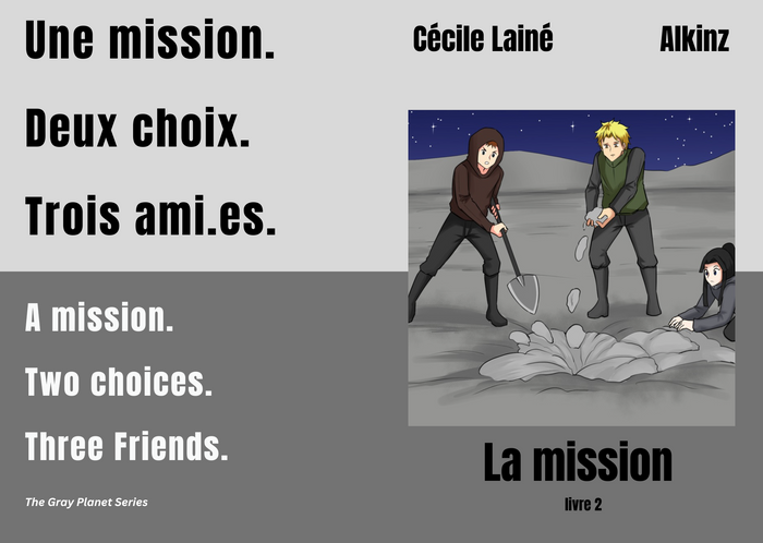 La mission (French edition), La planète grise series #2, by Cécile Lainé