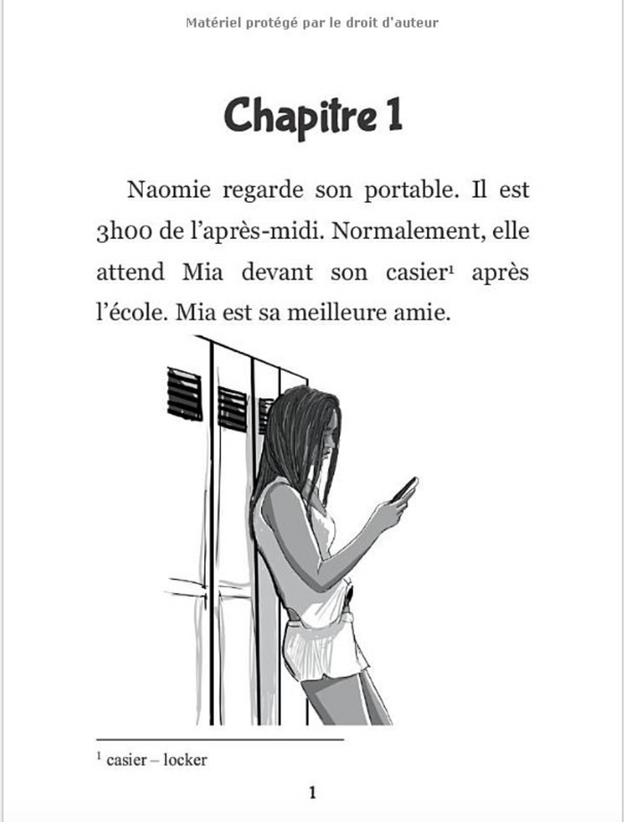La réponse (French), by Theresa Marrama