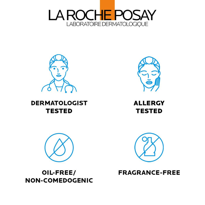 oil-free, non-comedogenic lotion formula suitable for oily and sensitive skin