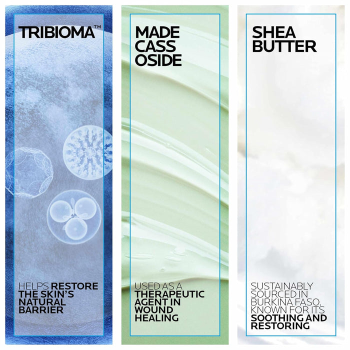 madecassoside and tribioma complex for skin barrier support and recovery