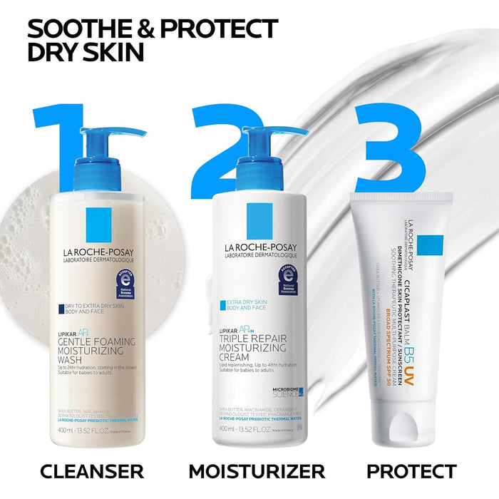 La Roche-Posay Cicaplast B5 UV SPF 50 – Non-Comedogenic, Paraben-Free Skin Protectant for Sensitive Users