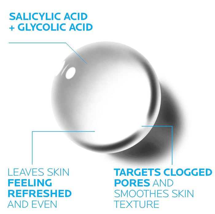 gel-based clarifying formula that removes excess dirt and oil