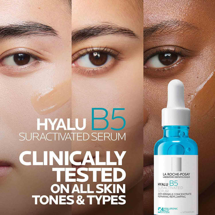 La Roche-Posay Hyalu B5 Barrier Repair Serum – Restorative Face Treatment for Wind-Down Routines