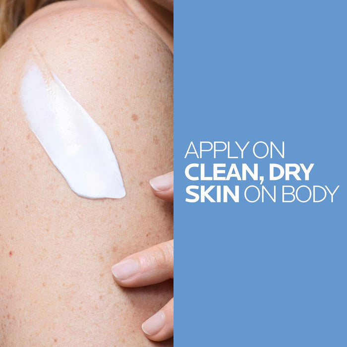 non-sticky, fast-absorbing lotion texture suitable for all-over body use