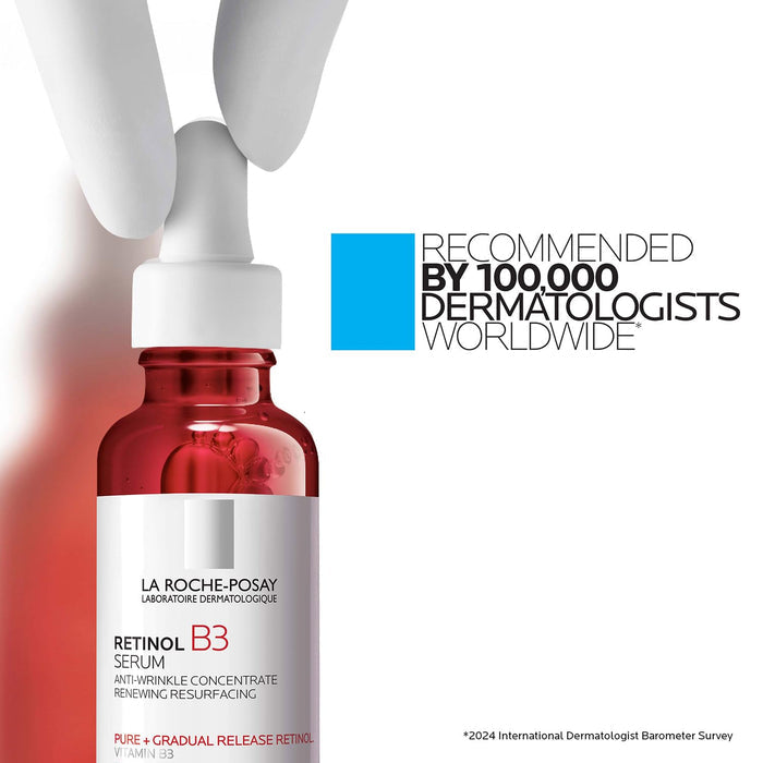 La Roche-Posay Pure Retinol Face Serum | Calming Nighttime Ritual to Reduce Fine Lines & Wrinkles