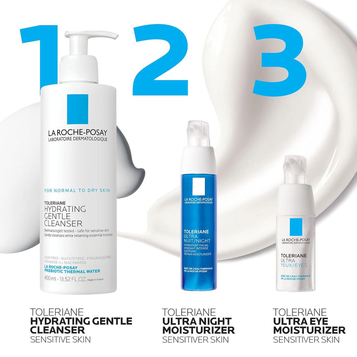 La Roche-Posay Toleriane Dermallergo Streamlined Night Cream – One-Step Sensitive Skin Solution