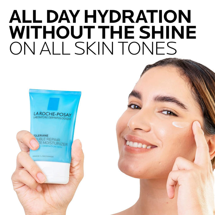oil-free, non-comedogenic lightweight gel texture that absorbs quickly