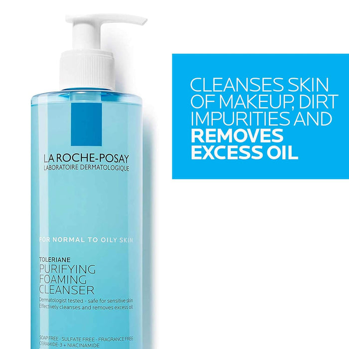 soap-free, sulfate-free, fragrance-free, oil-free, non-comedogenic formulation