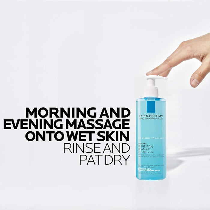 La Roche-Posay Toleriane Oil-Free Face Wash – Calming Cleanser for Sensitive Skin Self-Care