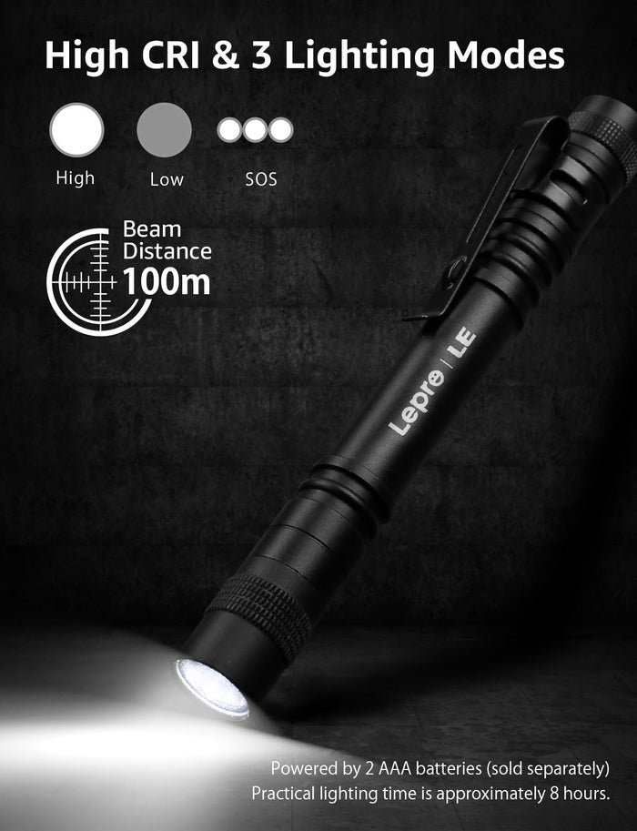 ipx4-rated waterproof high-performance aluminum alloy body