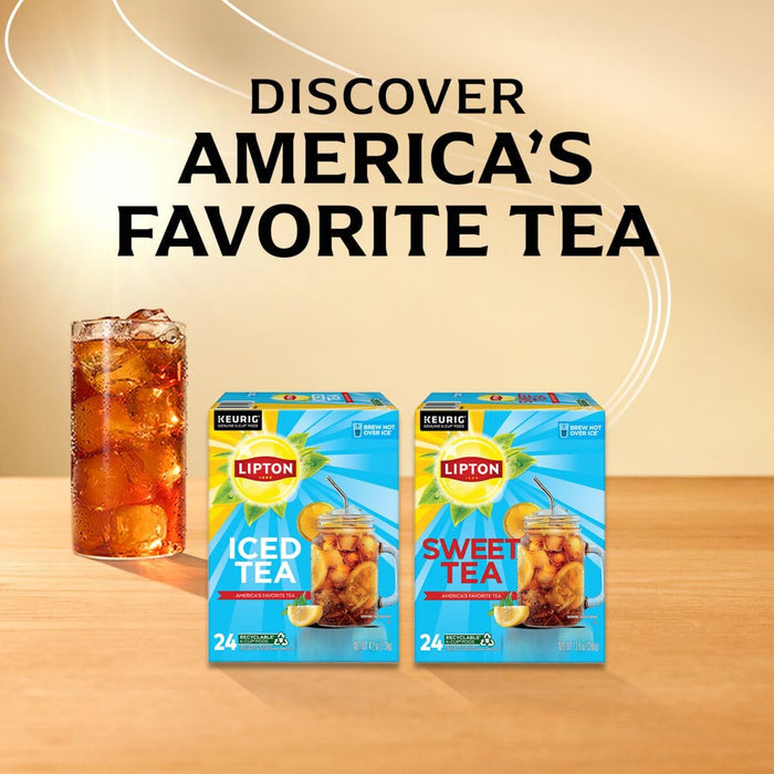 hot-over-ice brewing method on medium setting produces chilled iced tea in minutes