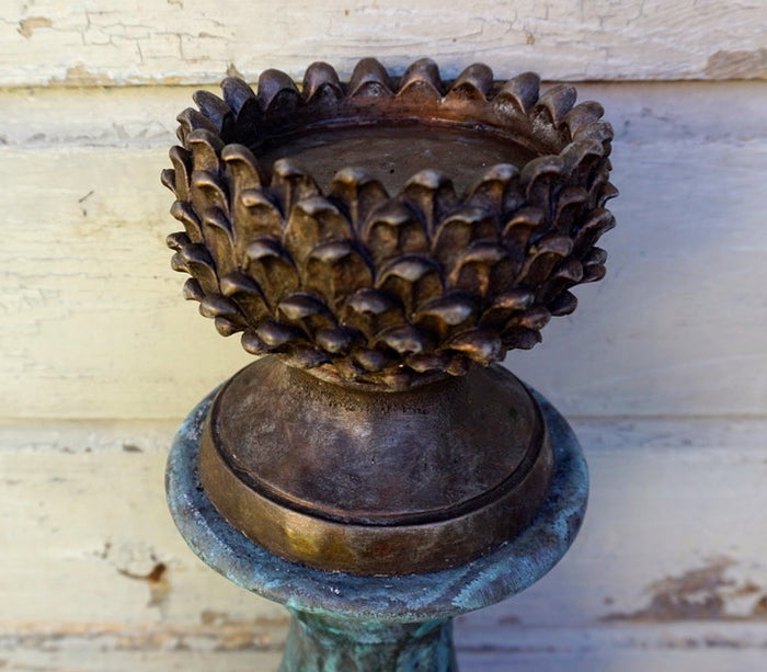 Ljusstake Blocklljus  12,5 cm (lätt begagnad)