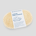 soap rest made from loofah