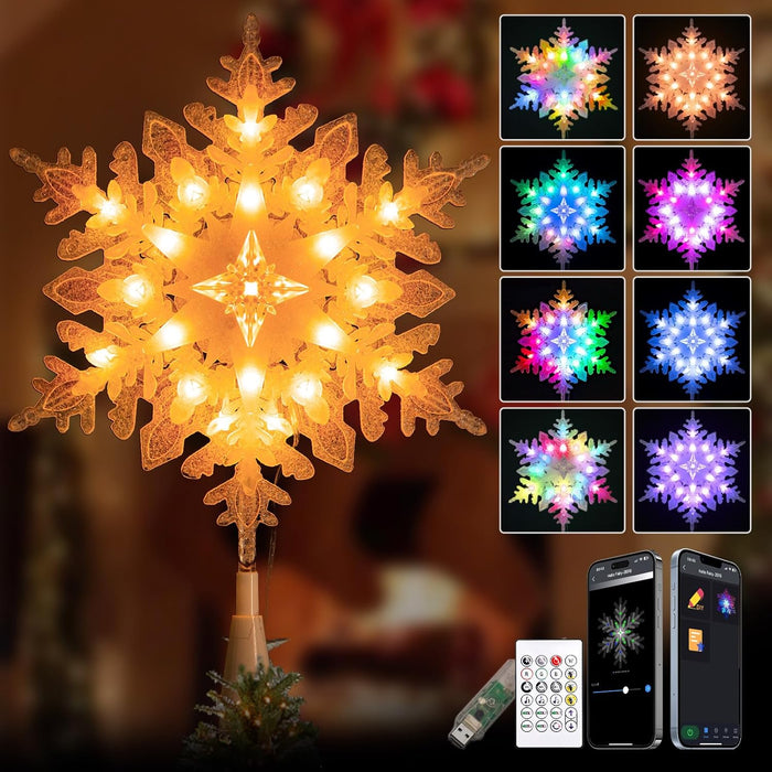 smart app controller plus physical remote for color, mode, and schedule adjustments