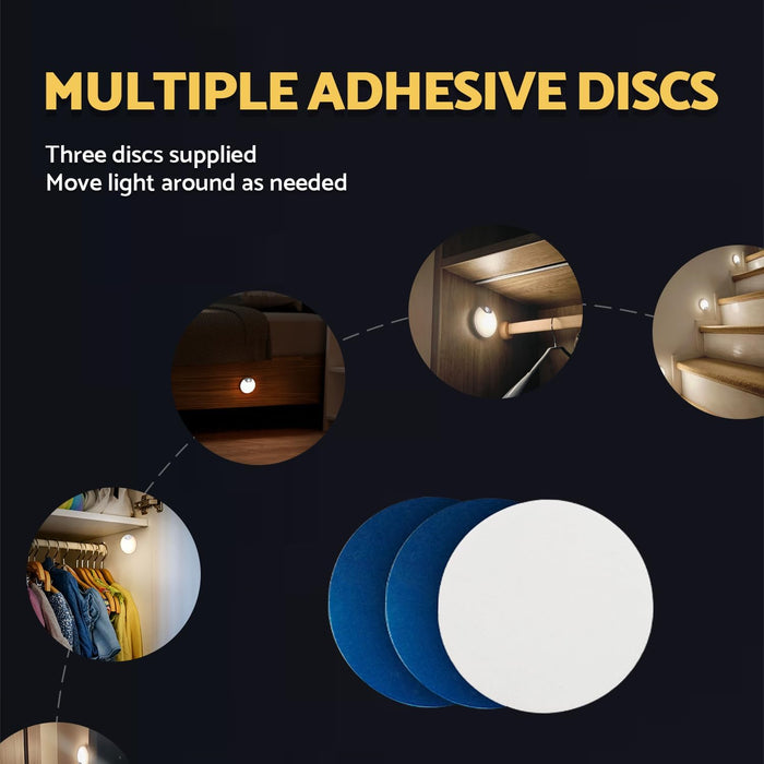 LuminAide Rechargeable Motion Night Light – Safer Sleep Environment for Babies, Toddlers, and Seniors