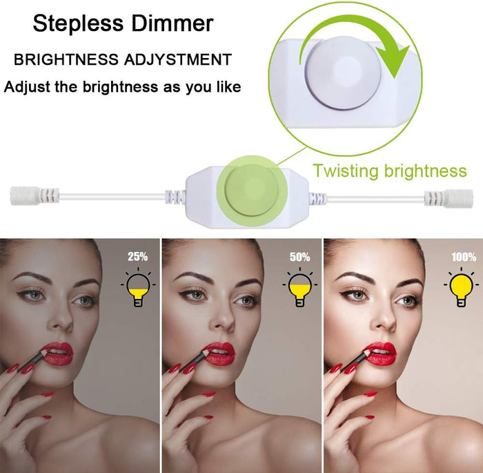 warm and white light color options with 9w low power consumption