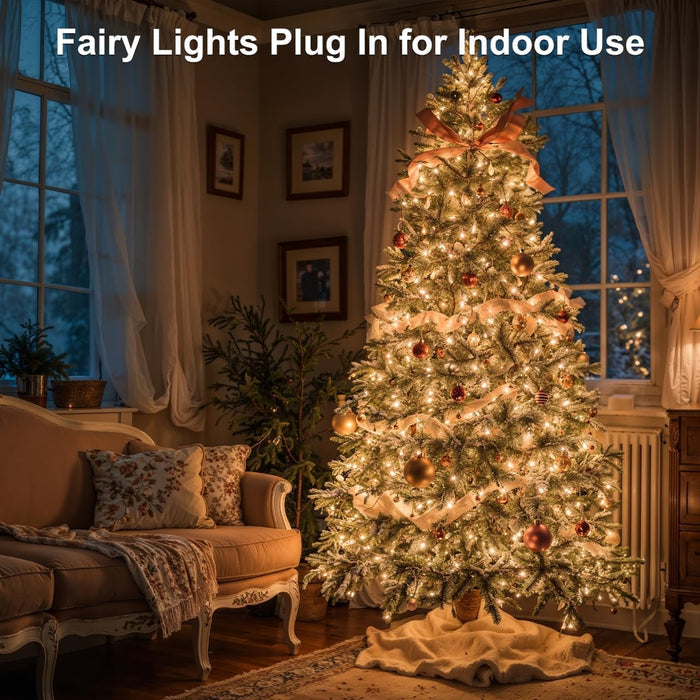 Lumionix Glow String Fairy Lights – 100FT Indoor Ambient String Lights for Apartment and Studio