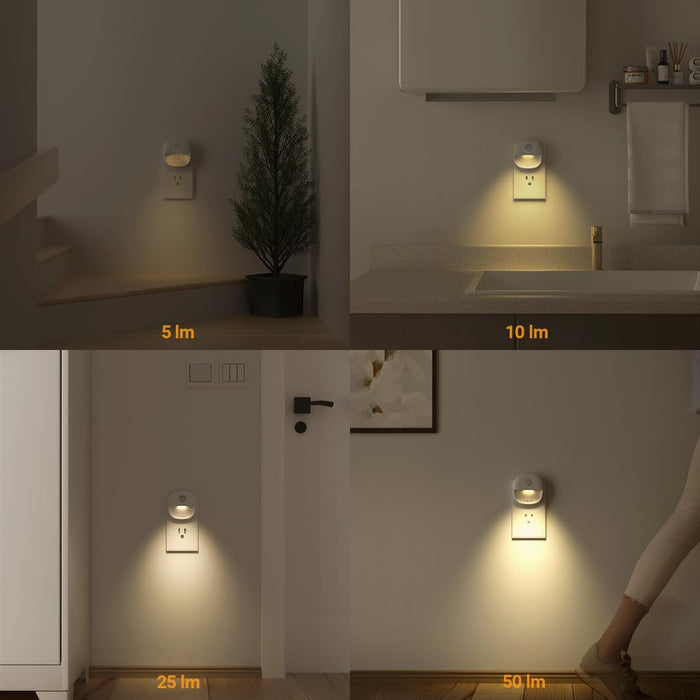 Lyridz Dimmable Night Light – Safer Nighttime Navigation for Seniors and Mobility Recovery, Dusk to Dawn Mode