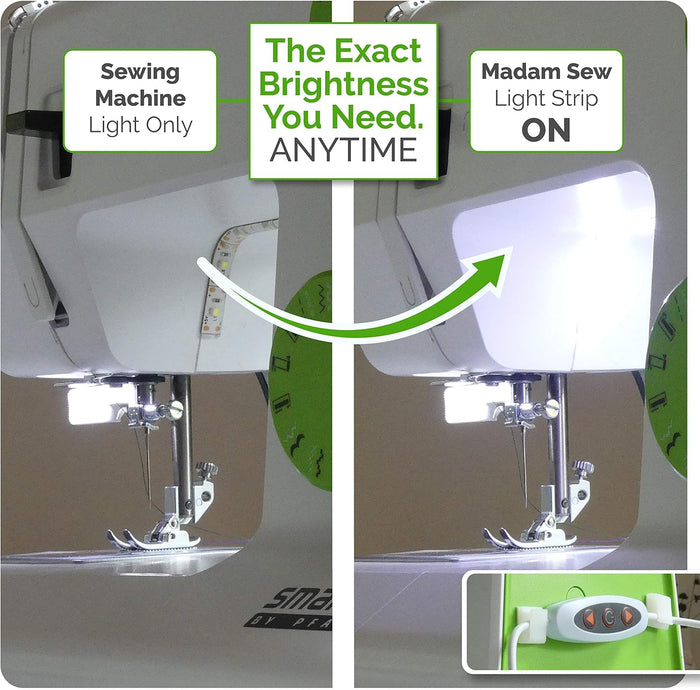 cuttable/resizable to fit long-arm and short-arm sewing or quilting machines