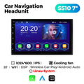 Mekede factory wholesale SS10 Linux stable universal car navigation host QLED screen