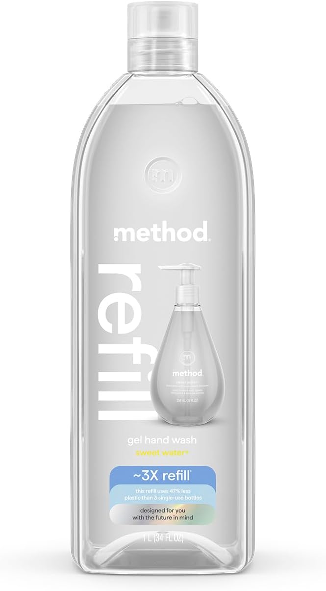 34 fl oz refill size that fills a standard dispenser 2.8x